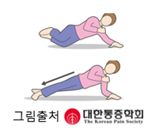 팔꿈치와 무릎으로